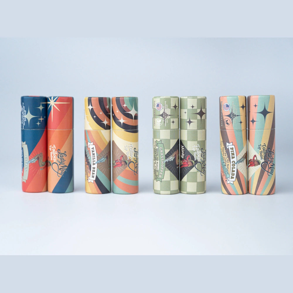 Lady May Tallow Lip Balm - Multiple Flavors