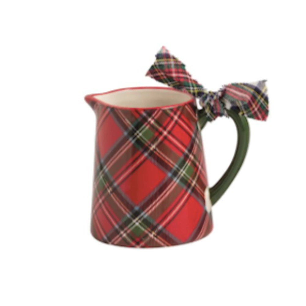 Tartan Christmas Bud Vase — alternate view 2