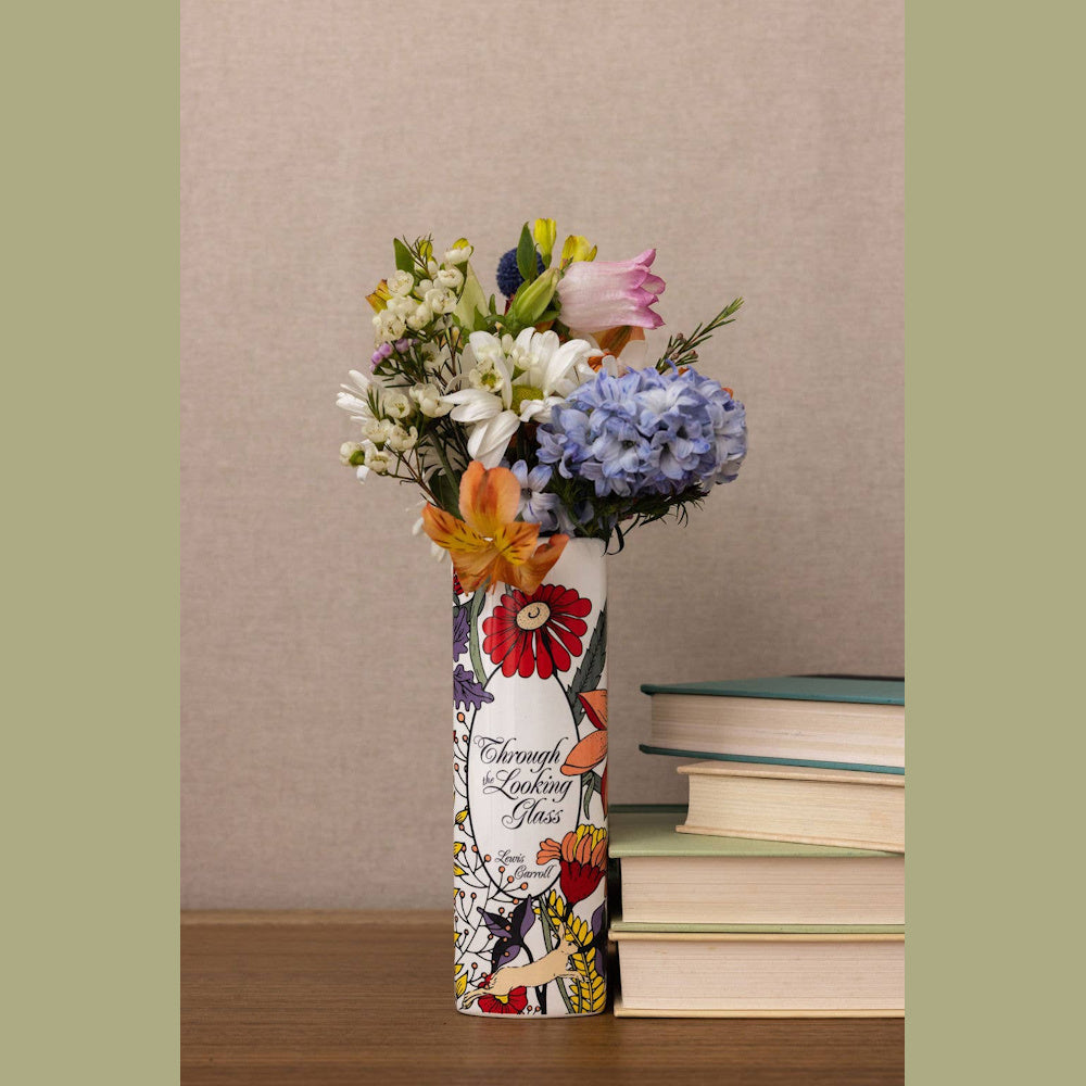 Through the Looking Glass Large Book Vase — alternate view 5