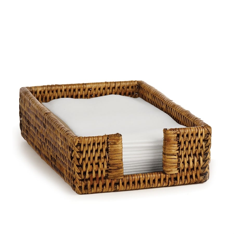 Burma Rattan Rectangular Guest Napkin Holder — alternate view 2