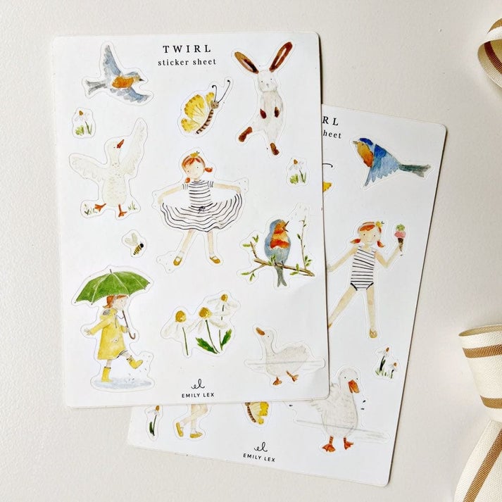 Twirl Sticker Sheets — alternate view 2