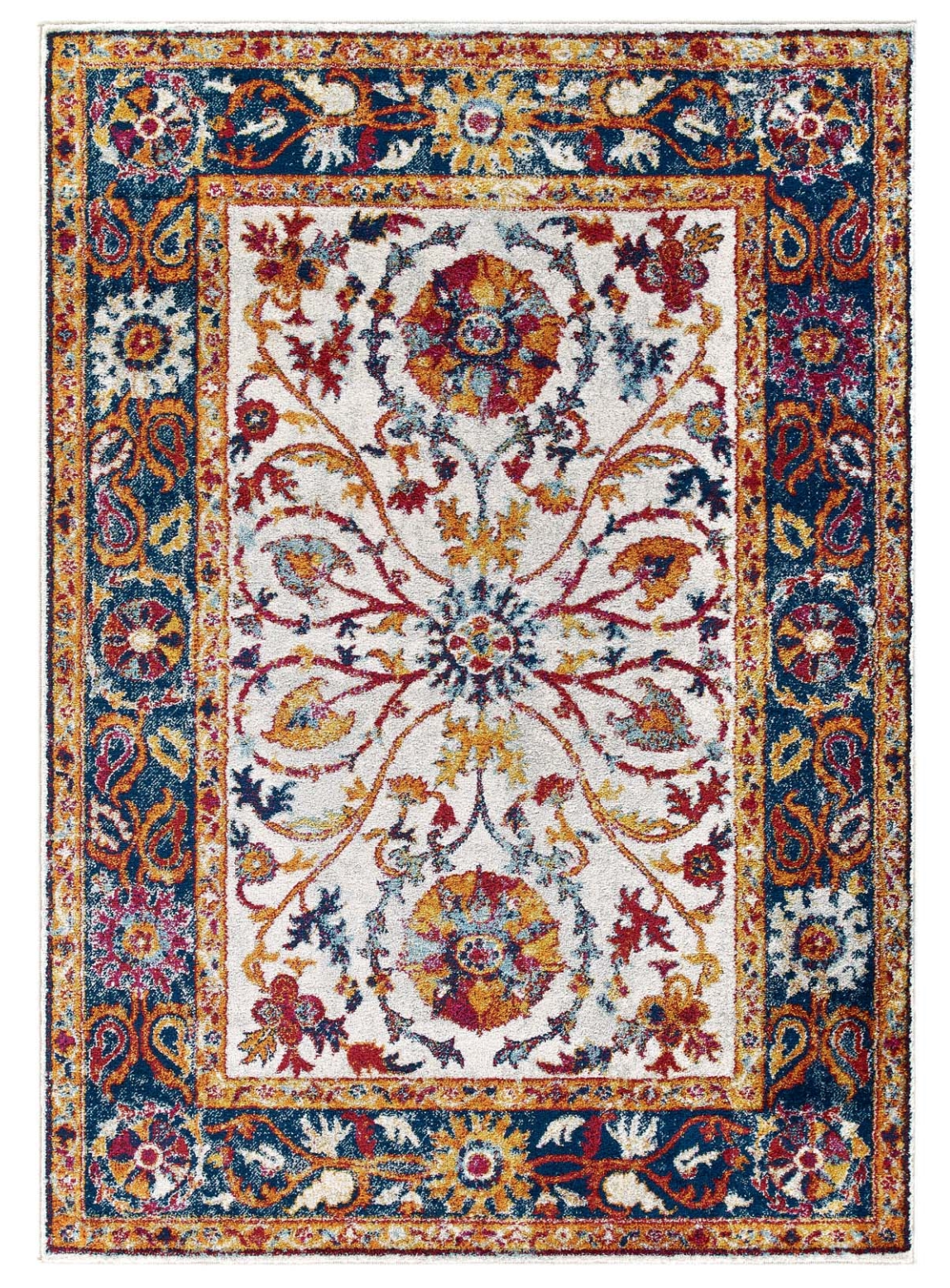 Modway - Entourage Samira Distressed Vintage Rug 5x8