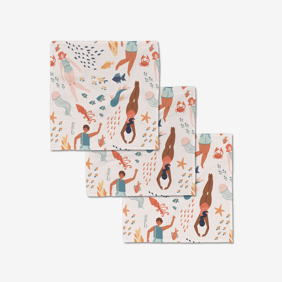 Spirit of the Ocean Luxe Washcloth Set — alternate view 2