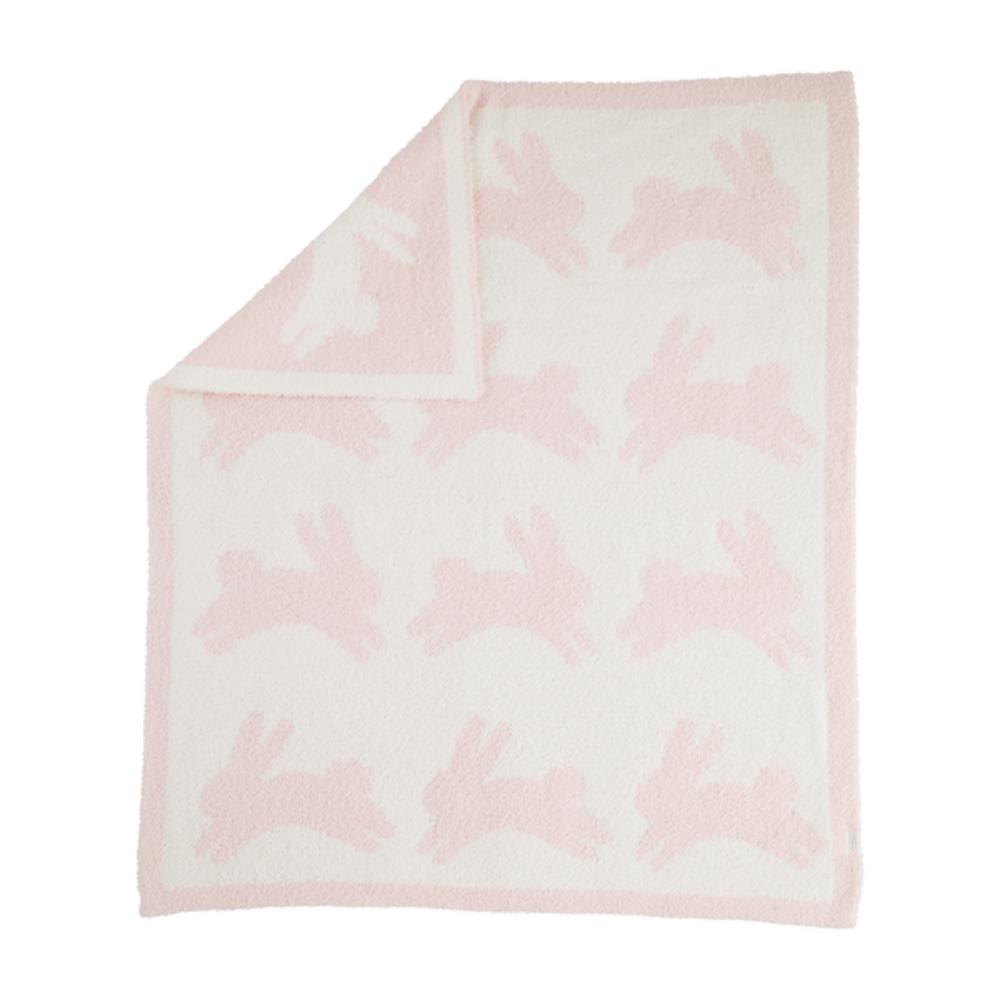 Pink Bunny Blanket