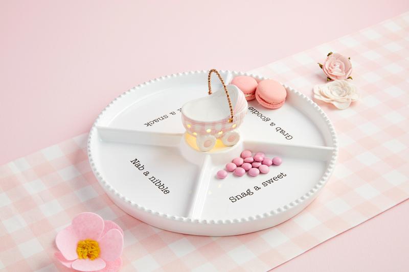 Light Up Baby Carriage Pink
