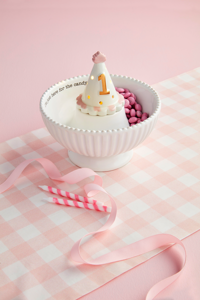 1st Birthday Light-Up Sitter Pink