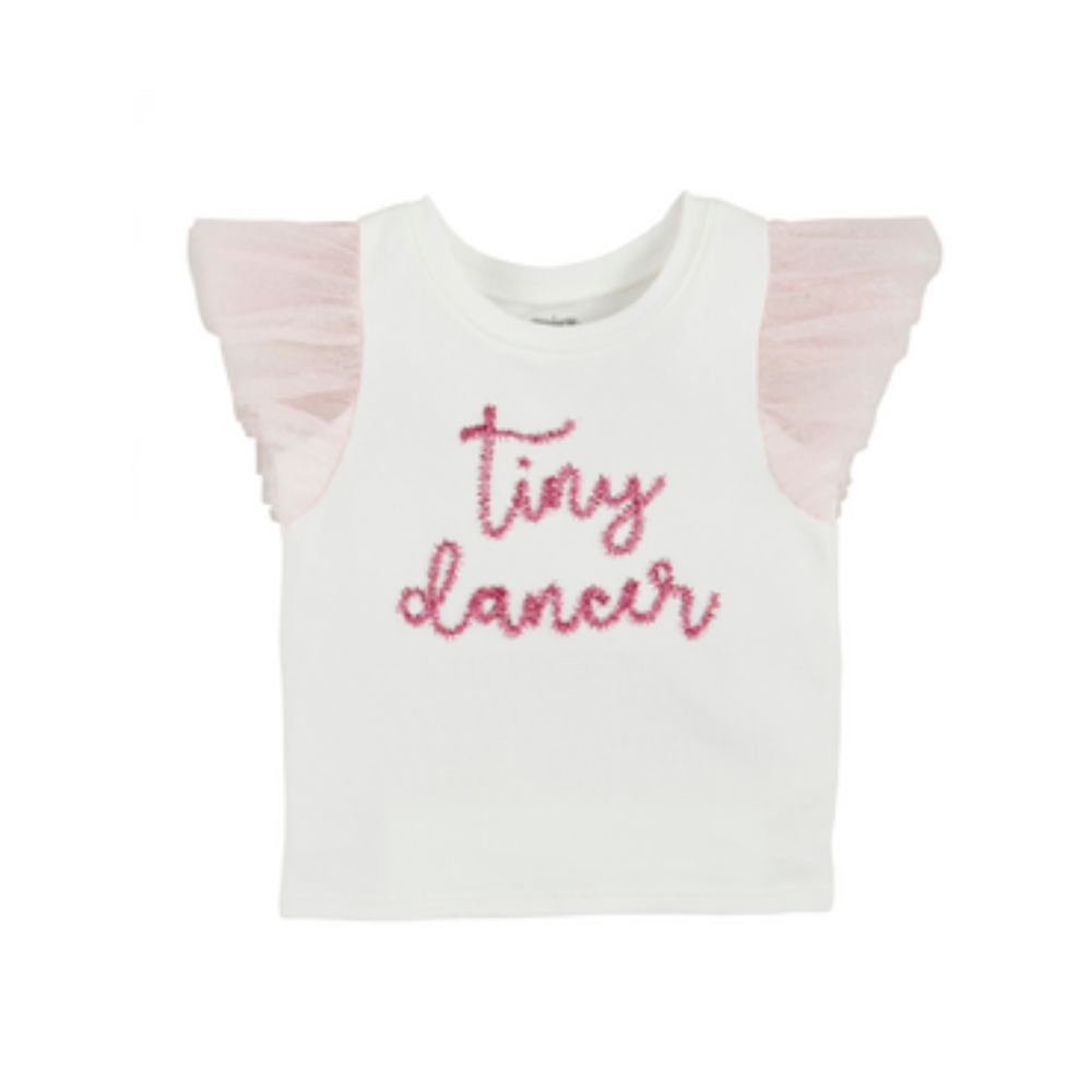 Ruffle Sparkle Toddler Tee Tiny Dancer