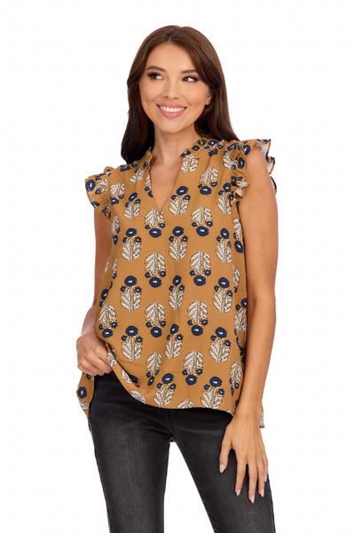 Marlo Printed Top — alternate view 7