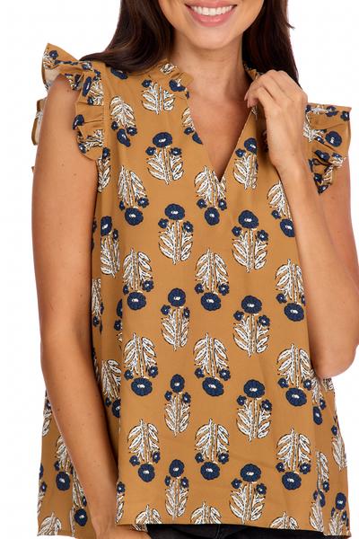 Marlo Printed Top — alternate view 5
