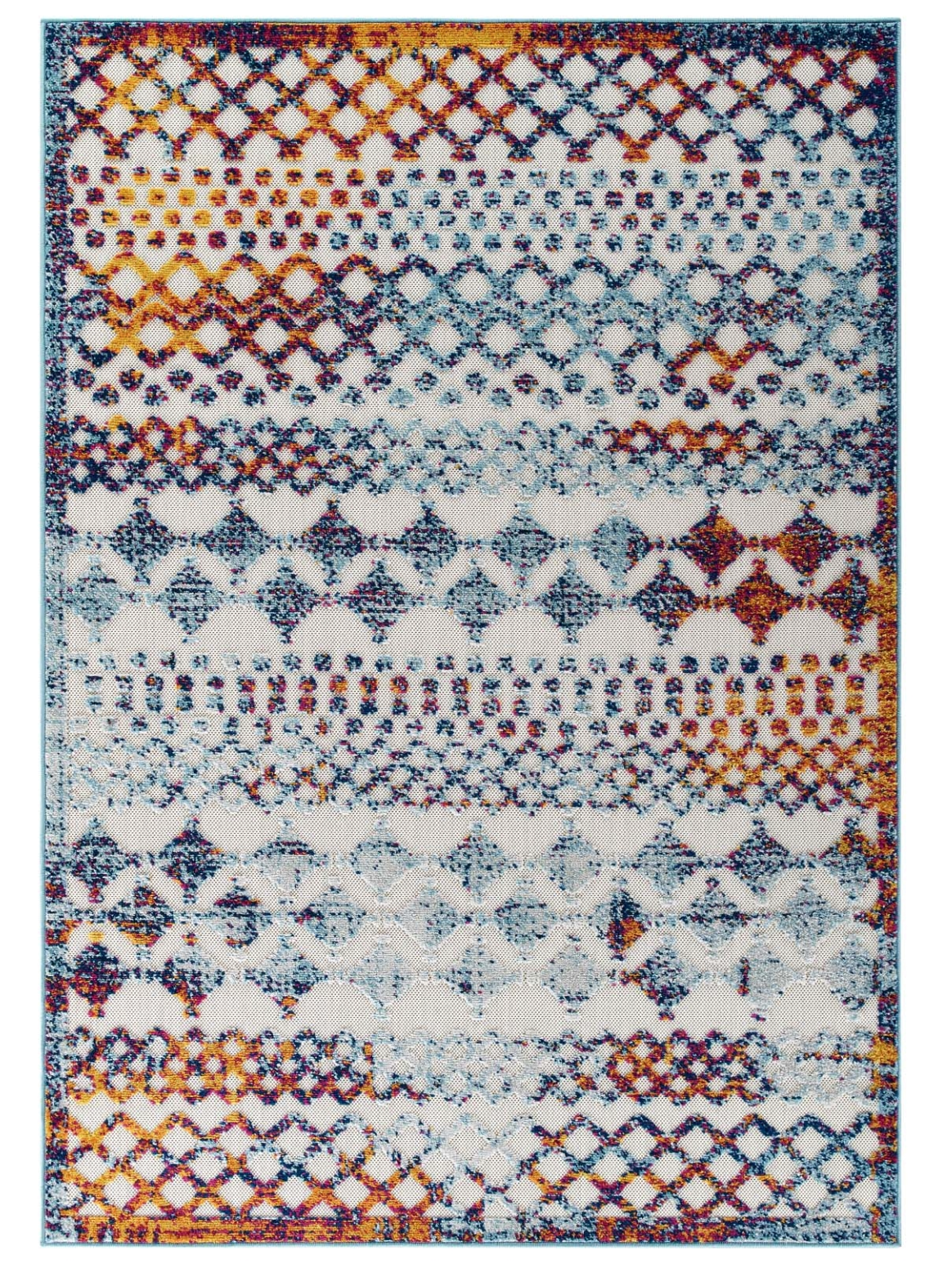 Reflect Giada Abstract Diamond Trellis 8x10
