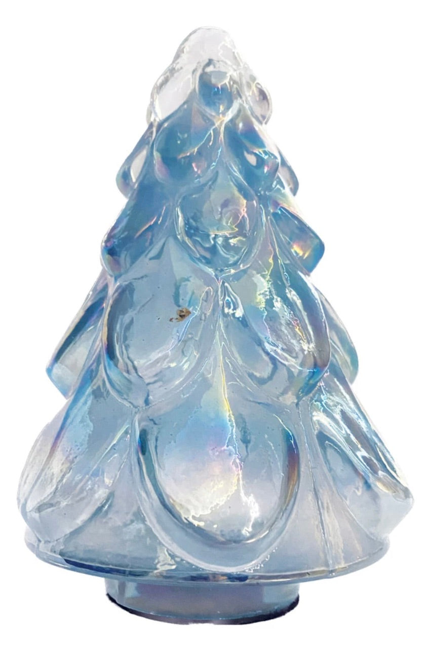 Embossed Recycled Glass Tree