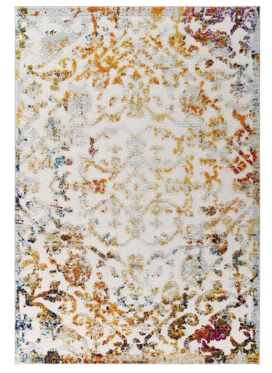 Reflect Primrose Ornate Floral Lattice 8x10