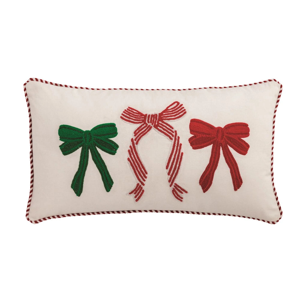 Whimsy Christmas Crewel Pillows — alternate view 3
