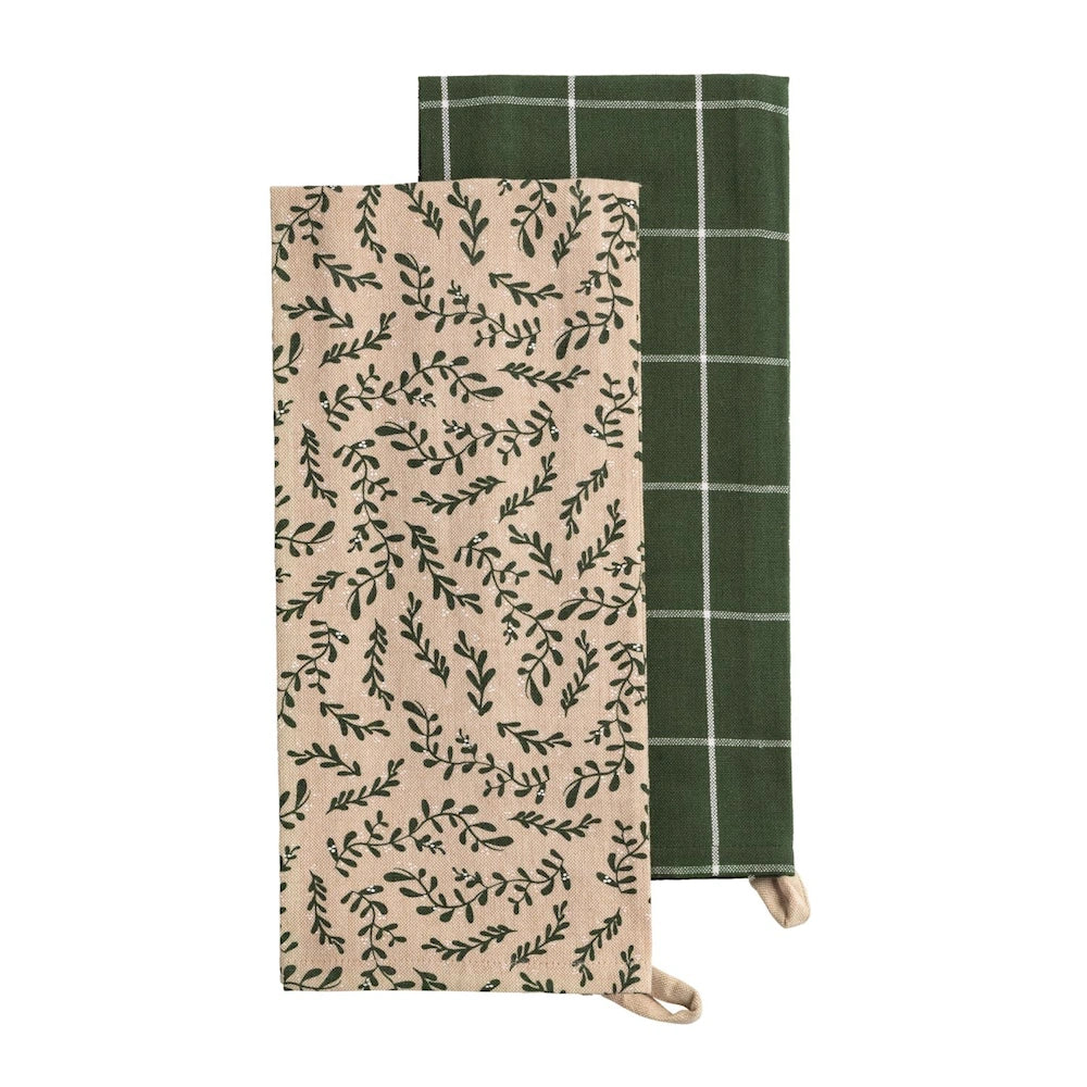 White Christmas Towel Set — alternate view 2