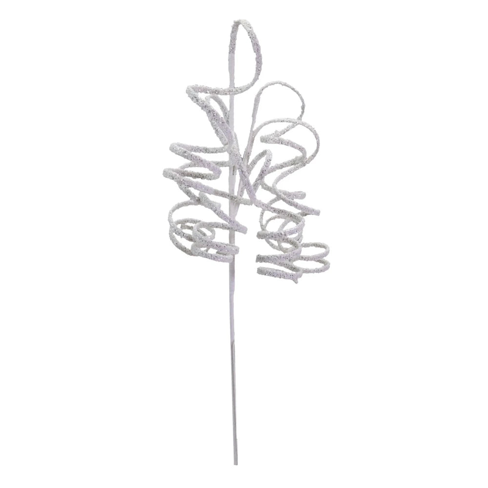 Plastic Swirl Stem with Glitter — alternate view 4