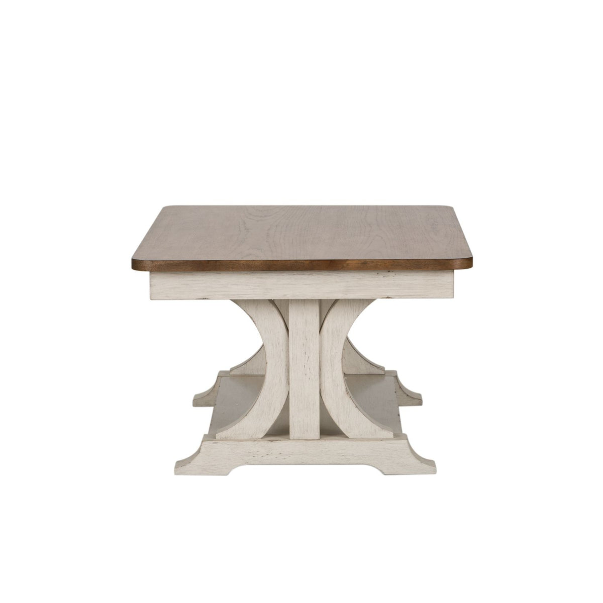 Farmhouse Reimagined Rectangular Cocktail Table — alternate view 2