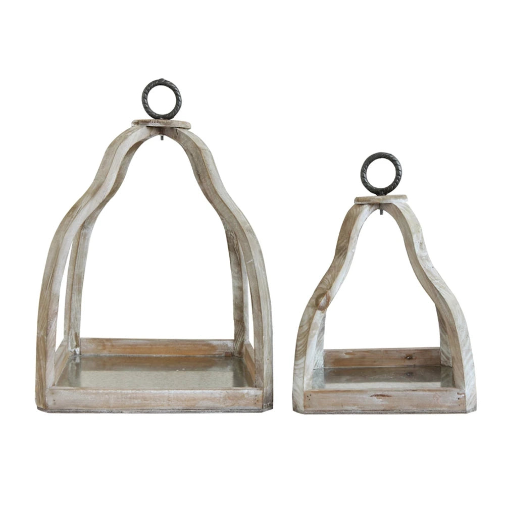 Wood & Metal Table Top Decor — alternate view 2