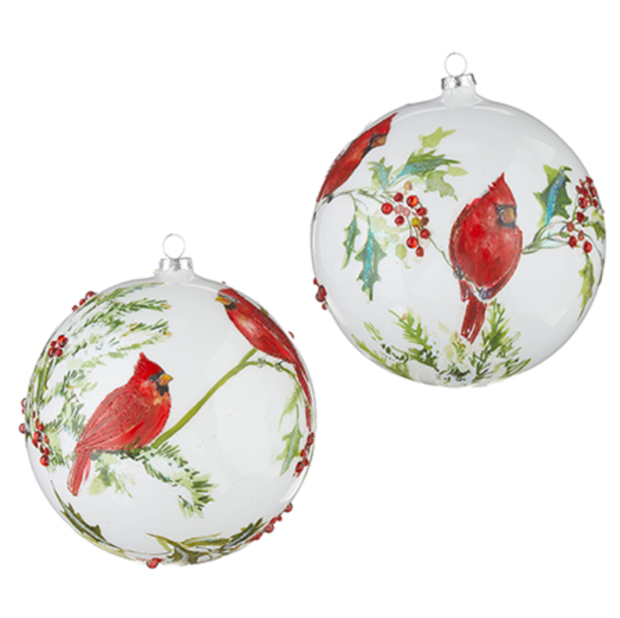 Cardinal Ball Ornament