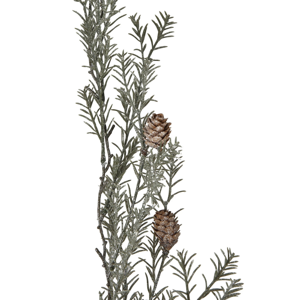 Faux Pine Spray With Pinecones — alternate view 3