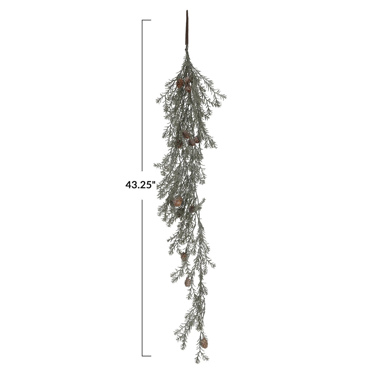 Faux Pine Spray With Pinecones — alternate view 4