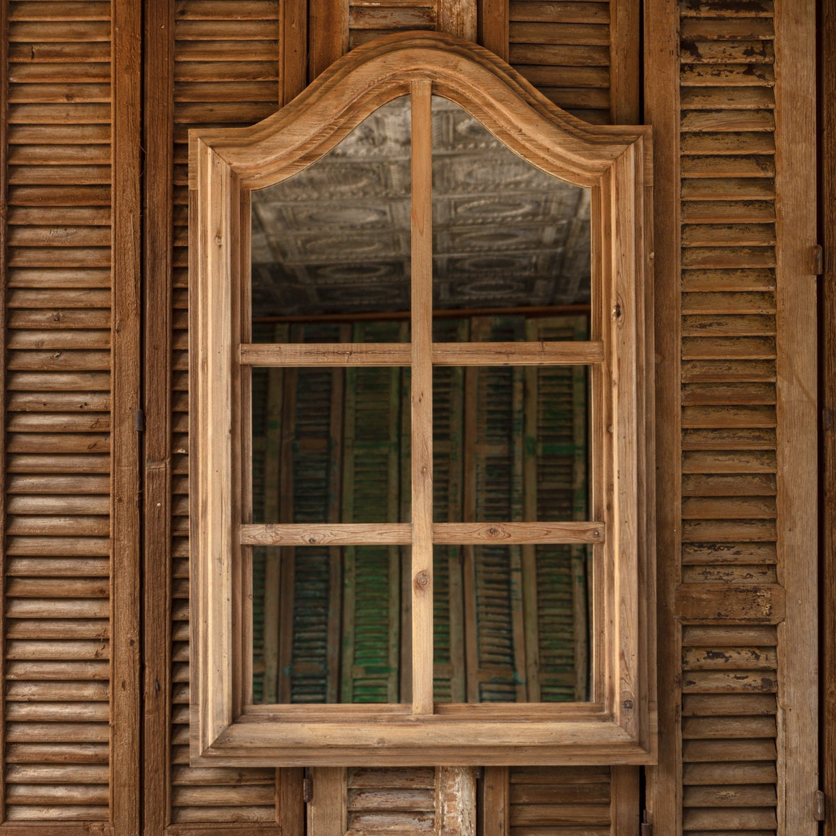 Arched Window Mirror